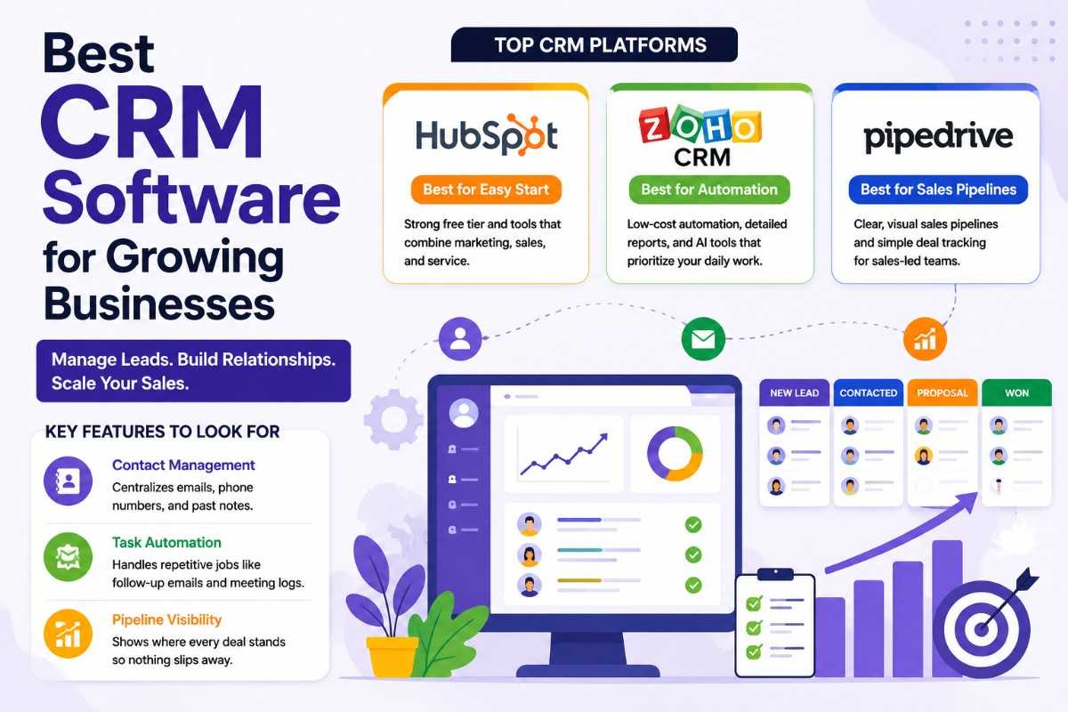 Best CRM Software for Growing Businesses