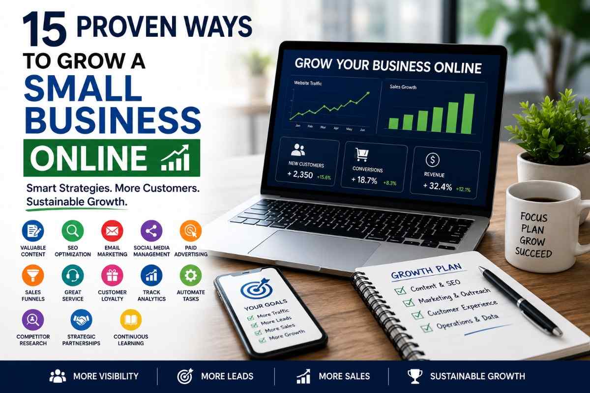 Ways to Grow a Small Business Online